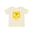 thumbnail image 1 of Inktastic Cute Kawaii Cheese Boys or Girls Baby T-Shirt, 1 of 5