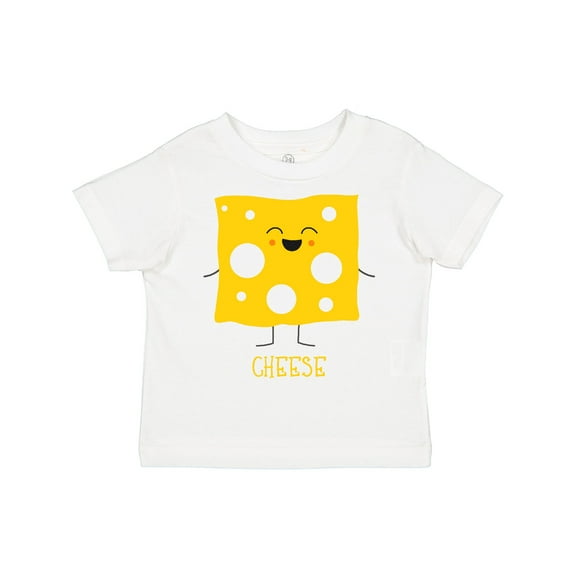 Inktastic Cute Kawaii Cheese Boys or Girls Toddler T-Shirt