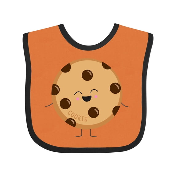 Inktastic Cute Kawaii Cookie Boys or Girls Baby Bib