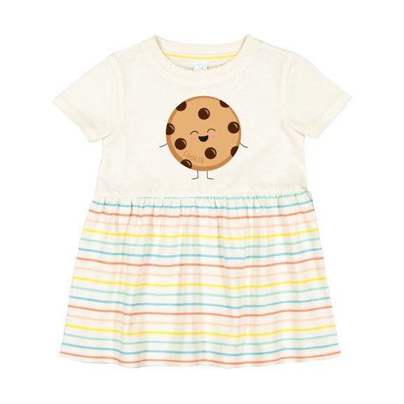 Inktastic Cute Kawaii Cookie Girls Baby Dress