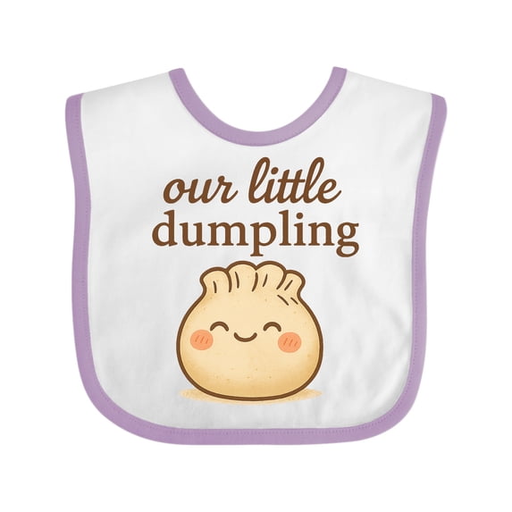 Inktastic Cute Kawaii Dumpling Baby Boys or Girls Baby Bib