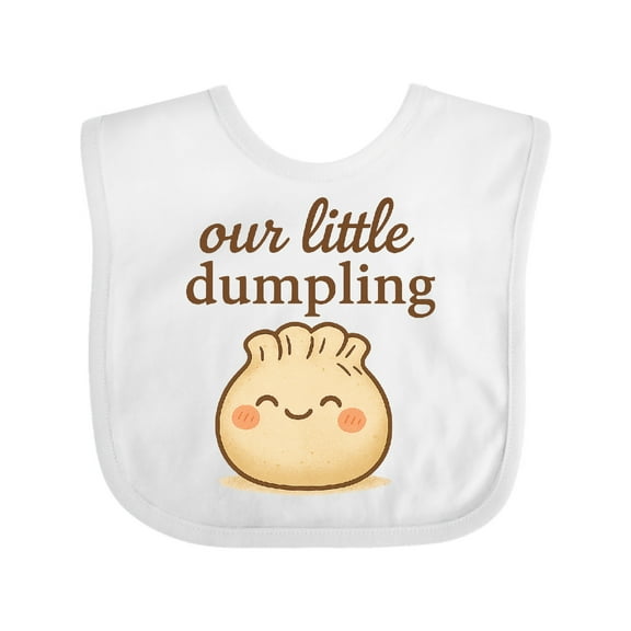 Inktastic Cute Kawaii Dumpling Baby Boys or Girls Baby Bib