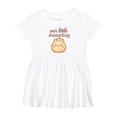 thumbnail image 1 of Inktastic Cute Kawaii Dumpling Baby Girls Baby Dress, 1 of 5