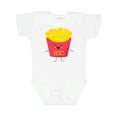 thumbnail image 1 of Inktastic Cute Kawaii French Fries Boys or Girls Baby Bodysuit, 1 of 5