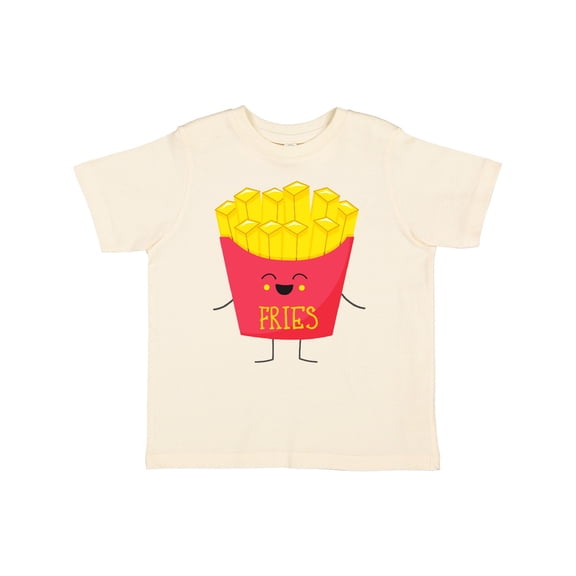 Inktastic Cute Kawaii French Fries Boys or Girls Toddler T-Shirt