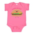 thumbnail image 1 of Inktastic Cute Kawaii Hamburger Boys or Girls Baby Bodysuit, 1 of 5