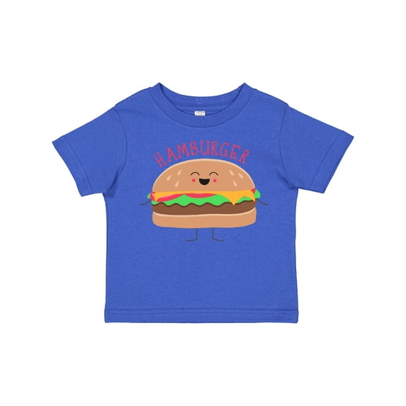 Inktastic Cute Kawaii Hamburger Boys or Girls Toddler T-Shirt