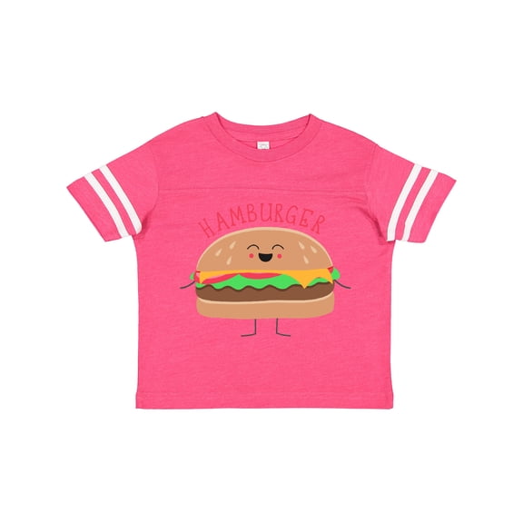 Inktastic Cute Kawaii Hamburger Boys or Girls Toddler T-Shirt