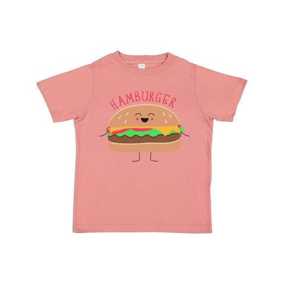 Inktastic Cute Kawaii Hamburger Boys or Girls Toddler T-Shirt