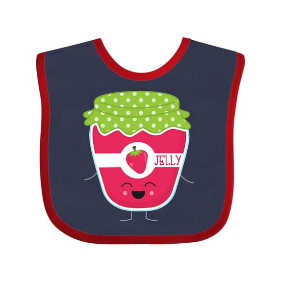 Inktastic Cute Kawaii Jelly Boys or Girls Baby Bib