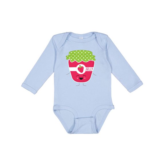 Inktastic Cute Kawaii Jelly Boys or Girls Long Sleeve Baby Bodysuit