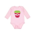 thumbnail image 1 of Inktastic Cute Kawaii Jelly Boys or Girls Long Sleeve Baby Bodysuit, 1 of 5