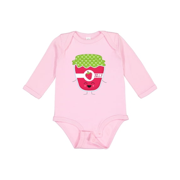 Inktastic Cute Kawaii Jelly Boys or Girls Long Sleeve Baby Bodysuit