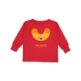 thumbnail image 1 of Inktastic Cute Kawaii Macaroni Boys or Girls Long Sleeve Toddler T-Shirt, 1 of 5