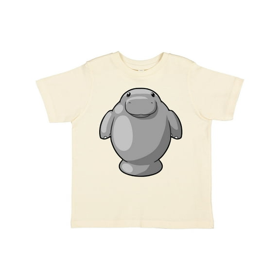 Inktastic Cute Kawaii Manatee Boys or Girls Toddler T-Shirt