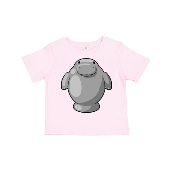 Inktastic Cute Kawaii Manatee Boys or Girls Toddler T-Shirt