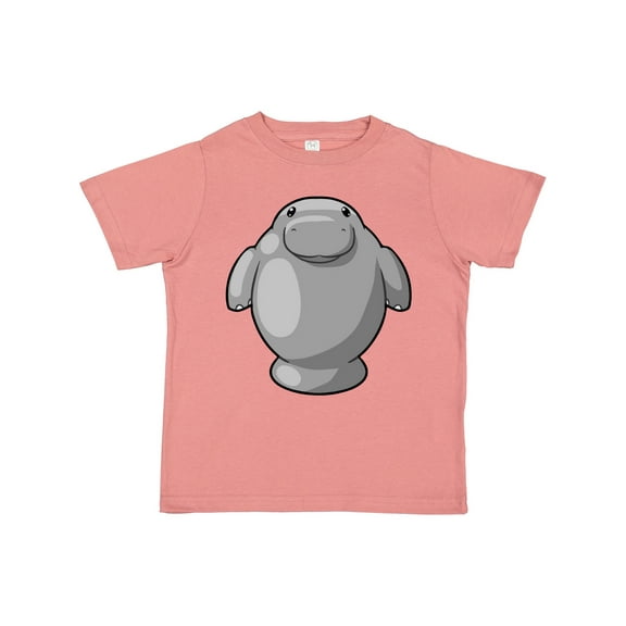 Inktastic Cute Kawaii Manatee Boys or Girls Toddler T-Shirt