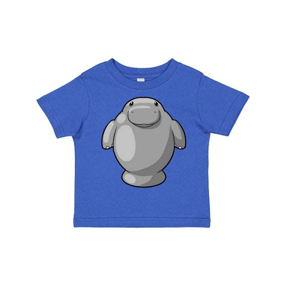 Inktastic Cute Kawaii Manatee Boys or Girls Toddler T-Shirt