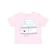 thumbnail image 1 of Inktastic Cute Kawaii Milk Carton Boys or Girls Toddler T-Shirt, 1 of 5