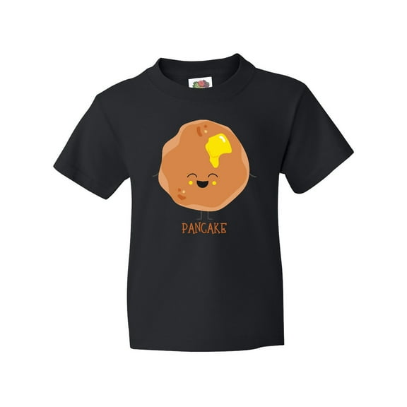 Inktastic Cute Kawaii Pancake Youth T-Shirt