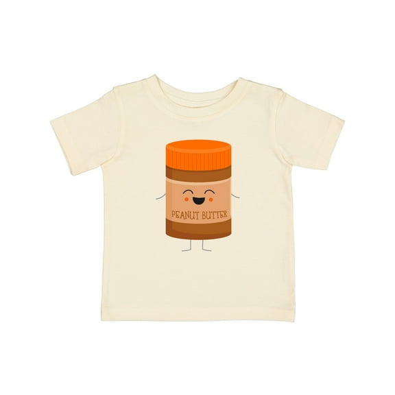 Inktastic Cute Kawaii Peanut Butter Boys or Girls Baby T-Shirt