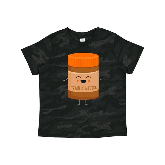 Inktastic Cute Kawaii Peanut Butter Boys or Girls Toddler T-Shirt
