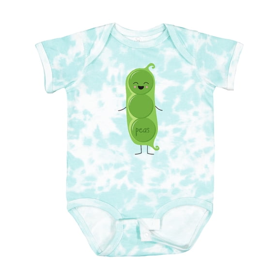 Inktastic Cute Kawaii Peas Boys or Girls Baby Bodysuit