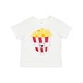 thumbnail image 1 of Inktastic Cute Kawaii Popcorn Boys or Girls Toddler T-Shirt, 1 of 5