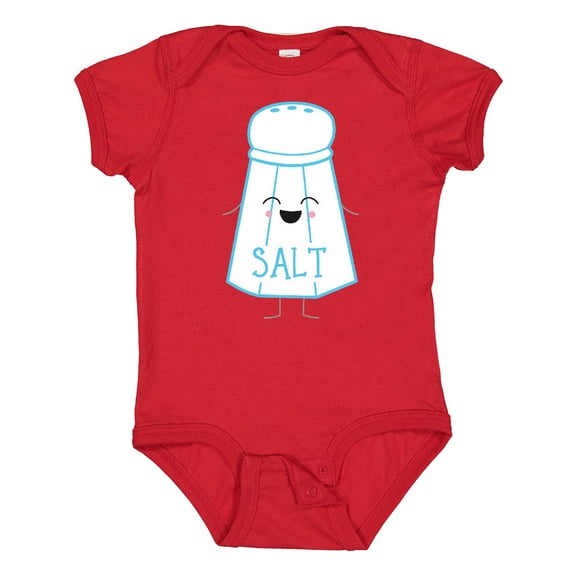 Inktastic Cute Kawaii Salt Shaker Boys or Girls Baby Bodysuit