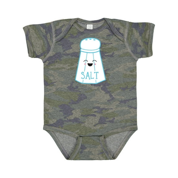 Inktastic Cute Kawaii Salt Shaker Boys or Girls Baby Bodysuit