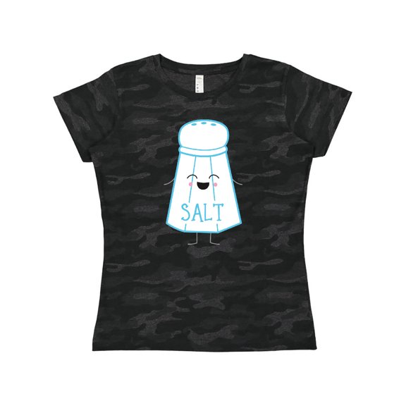 Inktastic Cute Kawaii Salt Shaker Women's T-Shirt