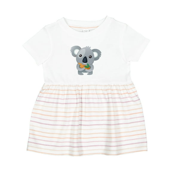Inktastic Cute Koala Bear Girls Baby Dress