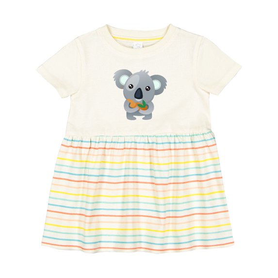 Inktastic Cute Koala Bear Girls Baby Dress