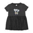 thumbnail image 1 of Inktastic Cute Koala Bear Girls Baby Dress, 1 of 5