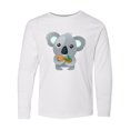 thumbnail image 1 of Inktastic Cute Koala Bear Long Sleeve Youth T-Shirt, 1 of 5