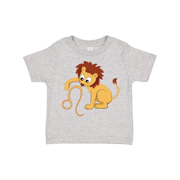 Inktastic Cute Leo the Lion Zodiac Sign Boys or Girls Toddler T-Shirt