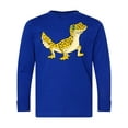 thumbnail image 1 of Inktastic Cute Leopard Gecko Long Sleeve Youth T-Shirt, 1 of 5