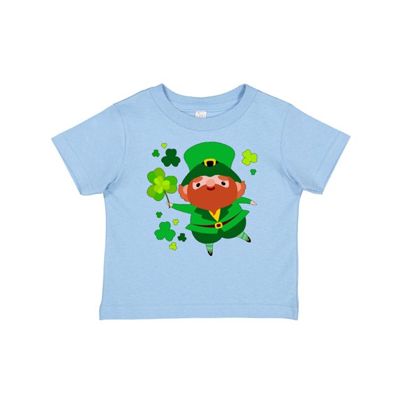 Inktastic Cute Leprechaun for St. Patrick's Day Boys or Girls Baby T-Shirt