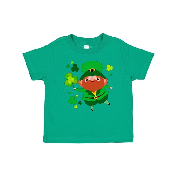 Inktastic Cute Leprechaun for St. Patrick's Day Boys or Girls Baby T-Shirt