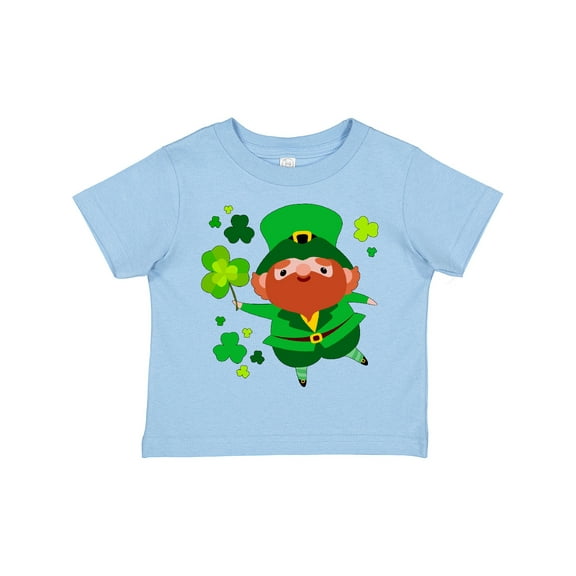 Inktastic Cute Leprechaun for St. Patrick's Day Boys or Girls Toddler T-Shirt