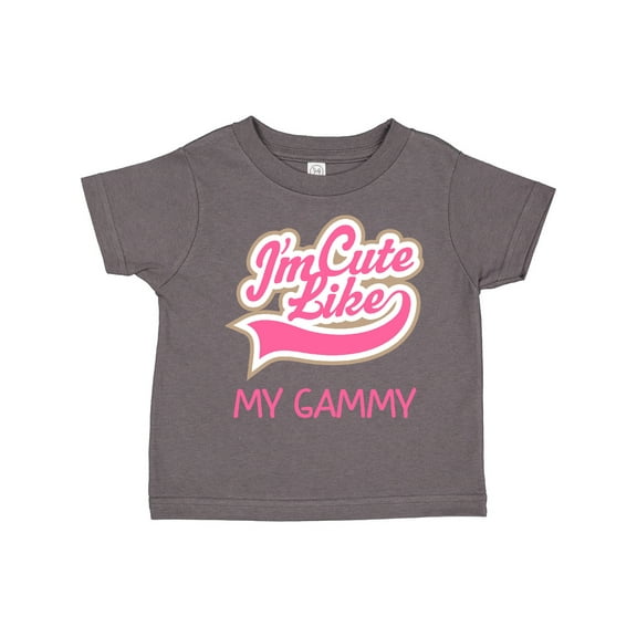 Inktastic Cute Like My Gammy Girls Toddler T-Shirt