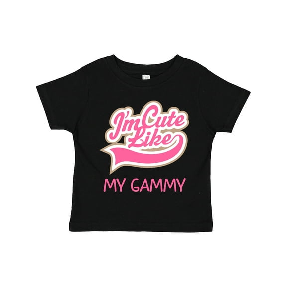Inktastic Cute Like My Gammy Girls Toddler T-Shirt