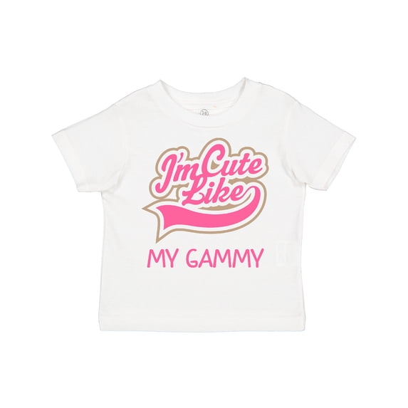 Inktastic Cute Like My Gammy Girls Toddler T-Shirt