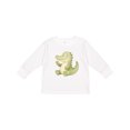 thumbnail image 1 of Inktastic Cute Lil' Alligator Boys or Girls Long Sleeve Toddler T-Shirt, 1 of 5
