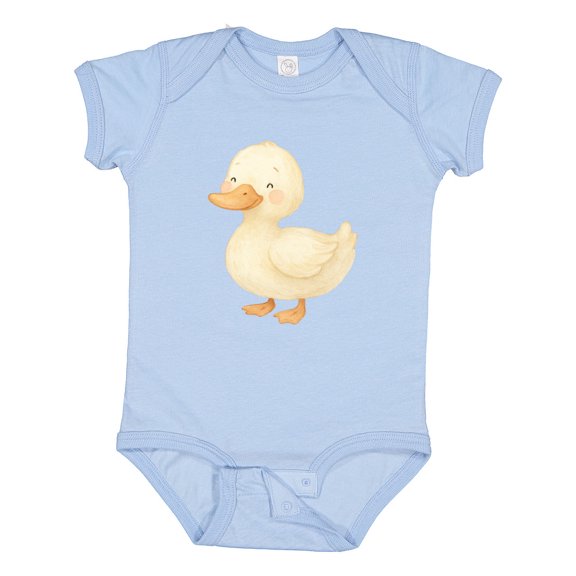 Inktastic Cute Lil' Duck Boys or Girls Baby Bodysuit