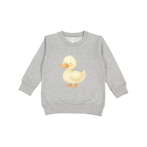 Inktastic Cute Lil' Duck Toddler Sweatshirt