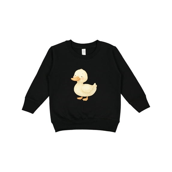 Inktastic Cute Lil' Duck Toddler Sweatshirt