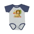 thumbnail image 1 of Inktastic Cute Lion 1st Birthday Boys Baby Bodysuit, 1 of 5