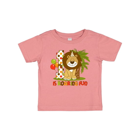 Inktastic Cute Lion 1st Birthday Boys Baby T-Shirt