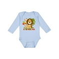 thumbnail image 1 of Inktastic Cute Lion 1st Birthday Boys Long Sleeve Baby Bodysuit, 1 of 5